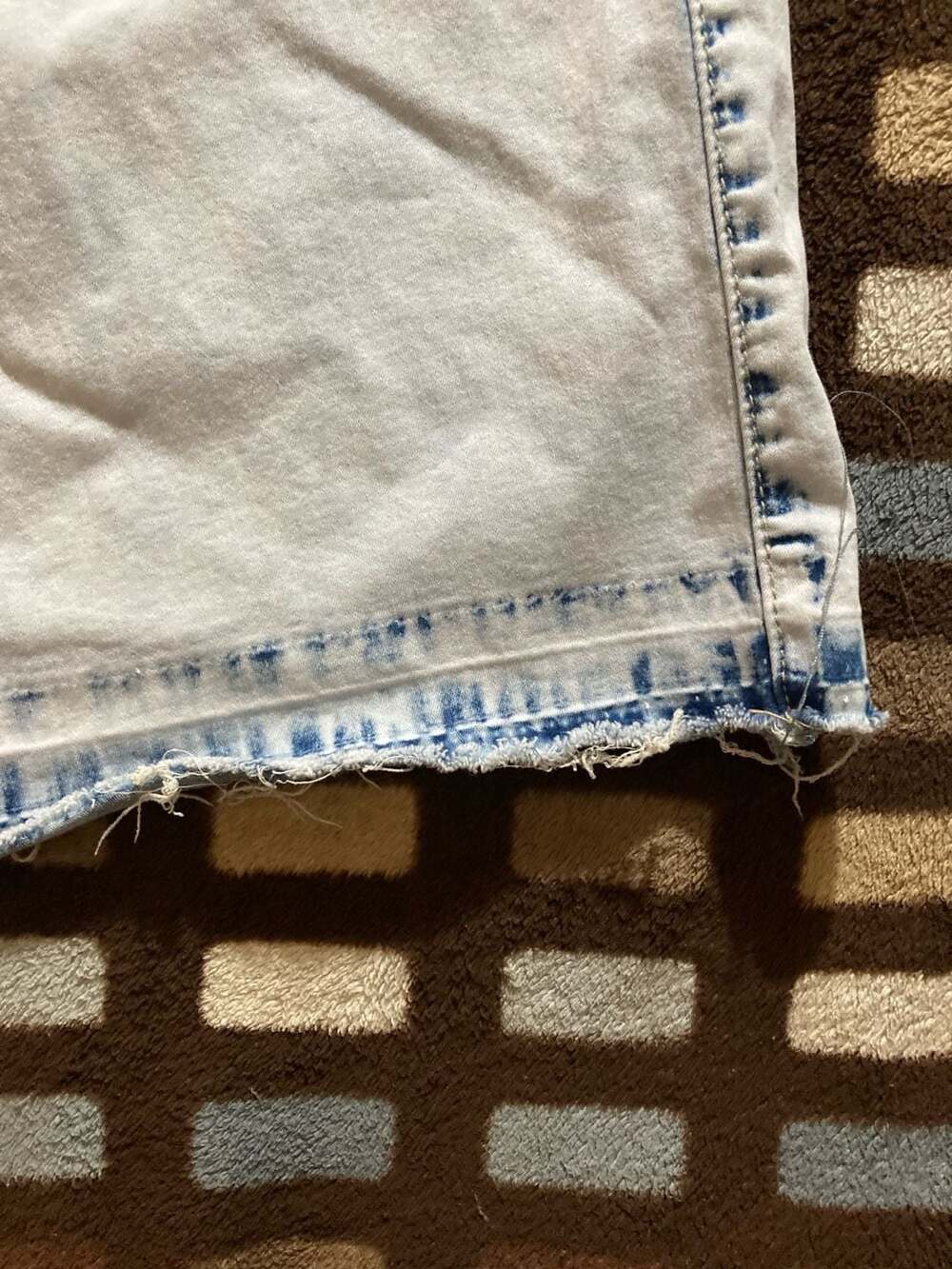 V.I.P. Jeans High Waisted Acid Wash Multi-Pocket Cargo Wide Leg Jeans - Picture 3 of 13